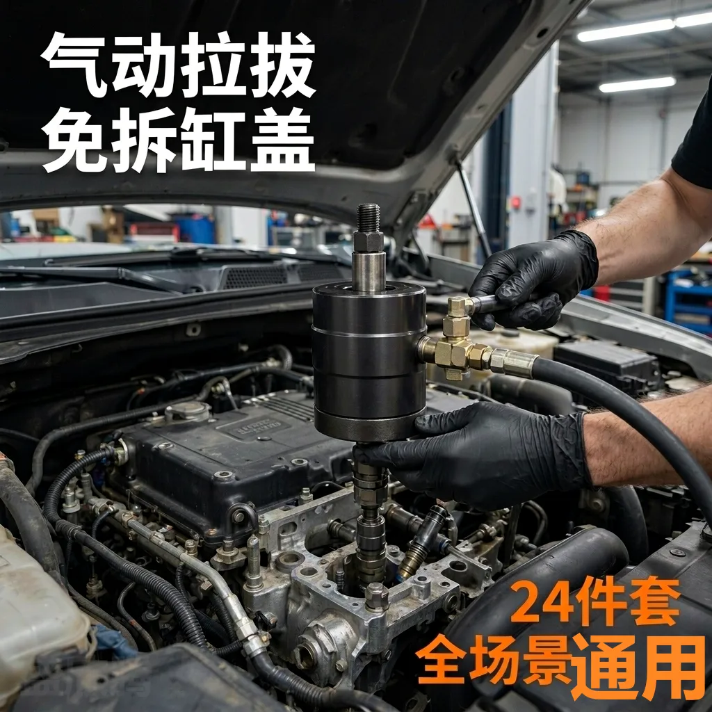 气动柴油喷油嘴拆卸工具 24件套 HSH-24