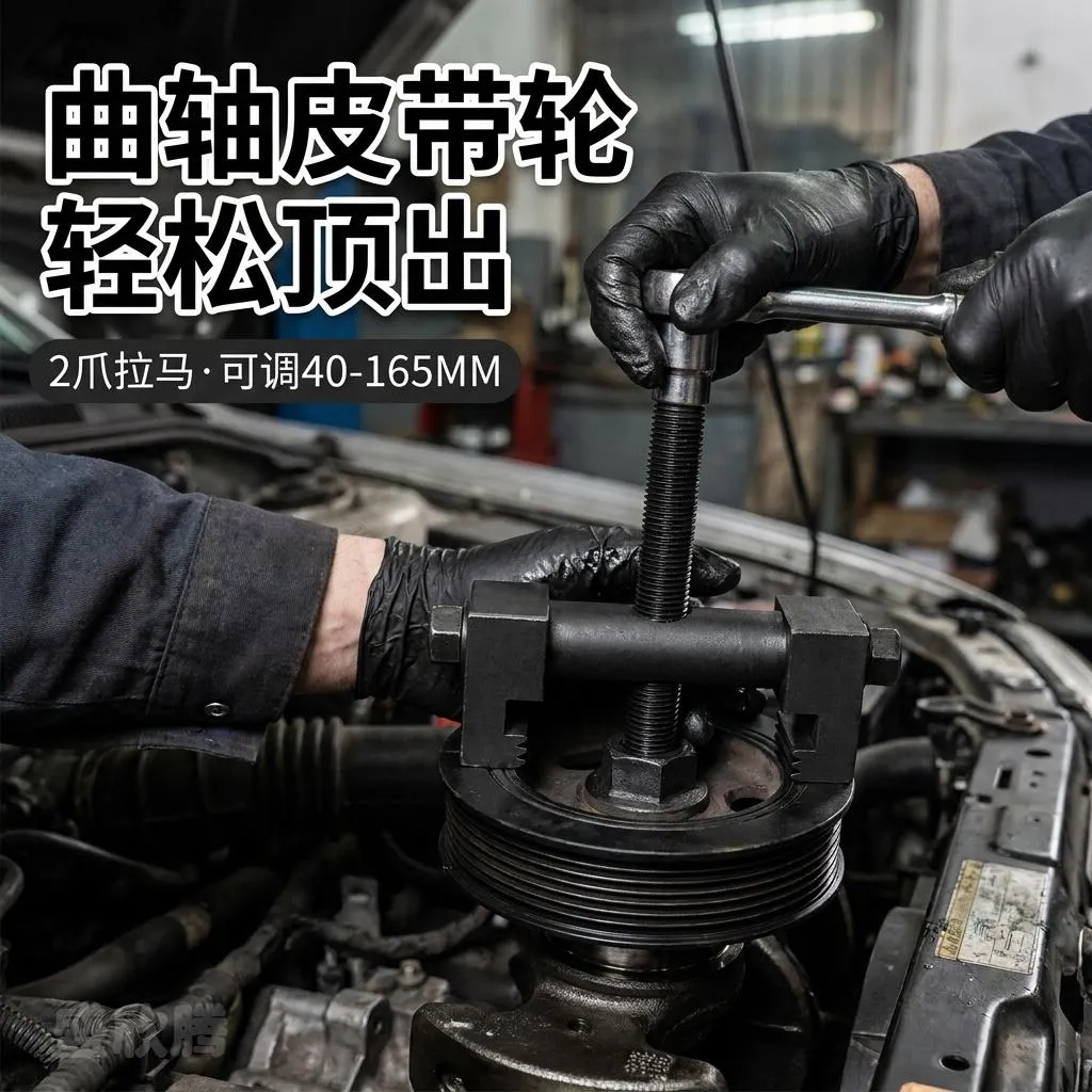 螺纹曲轴皮带轮拆卸工具 QZPD-2CLAW